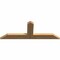 Ekena Millwork Portland Smooth Timber Gable Bracket, Western Red Cedar, 36"W x 13"H x 1 1/2"D x 3 1/2"F, 9/12 Pitch GBW036X13X0204POR00SWR - alternate 5